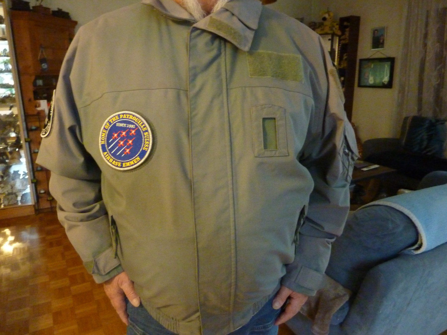 Giacche: Pilotenjacke Stoff Gr.M ( Hunter /Tiger) – Usato da Zürich venduto da Cynthiana 4