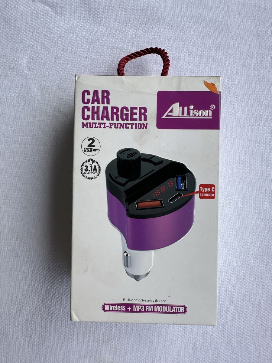 Unità & Adattatore: Allison Auto Ladegerät FM Modulator USB Typ C neu – Nuovo e nell'imballaggio originale da Biel/Bienne venduto da ara_9vxv