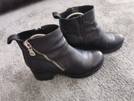 Zign Leder Stiefeletten Boots Grösse 37
