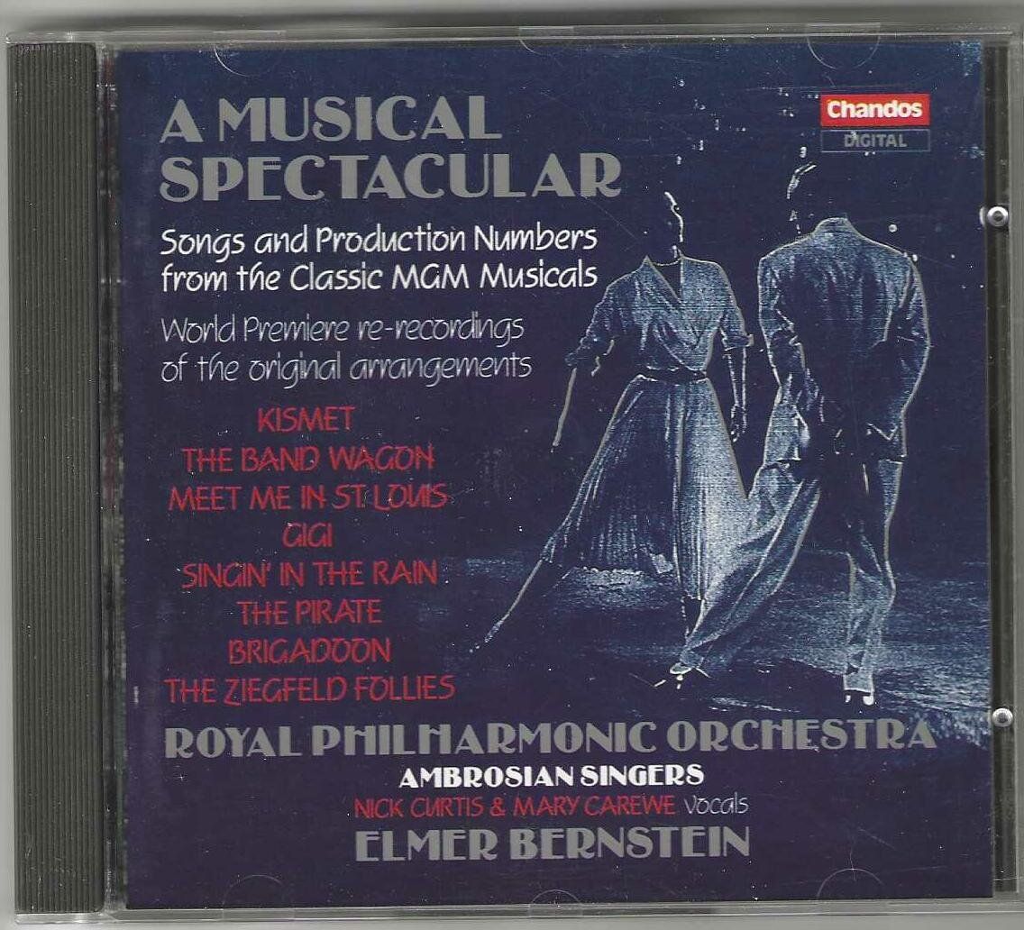 CDs: Elmer Bernstein - A Musical Spectacular – Gebraucht aus Genève von CDLPBookS
