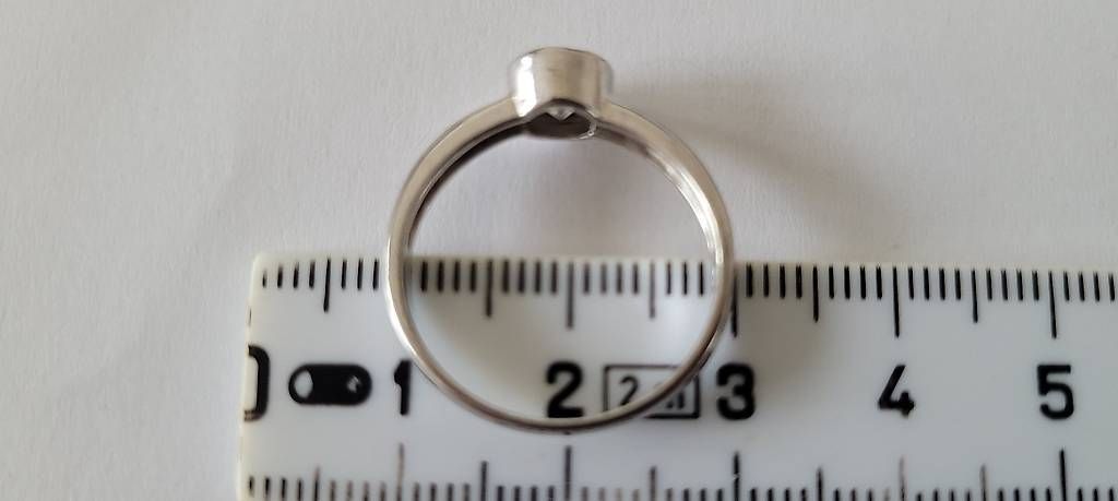 Anelli: Damenring Silber mit Zirkonia Grösse 58 – Usato da Wallbach venduto da sunshine_2020 2