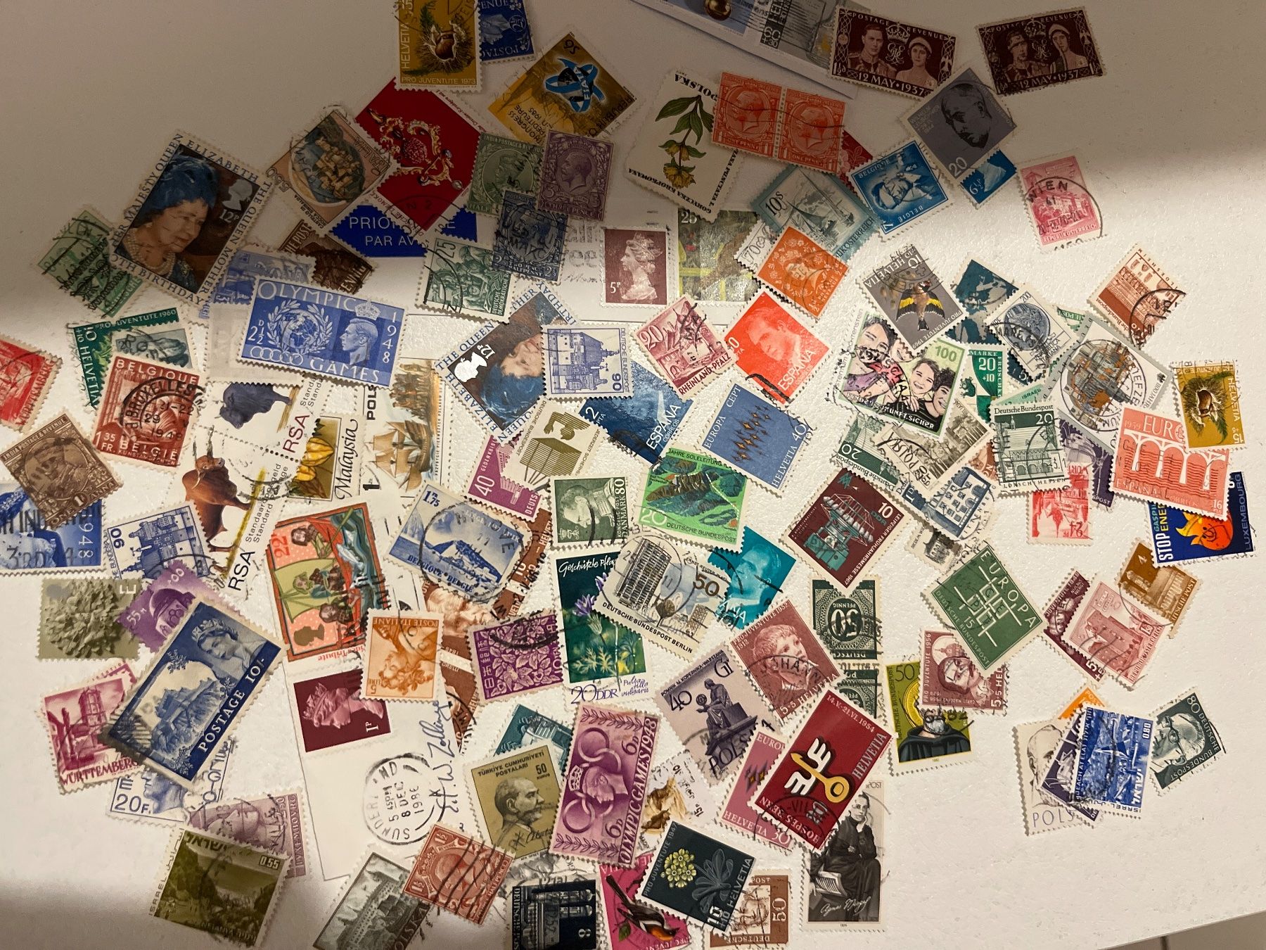 Alle Briefmarken: Lot 22: Lot mit Mix Briefmarke – Gebraucht aus Chiasso von AzenYa 1
