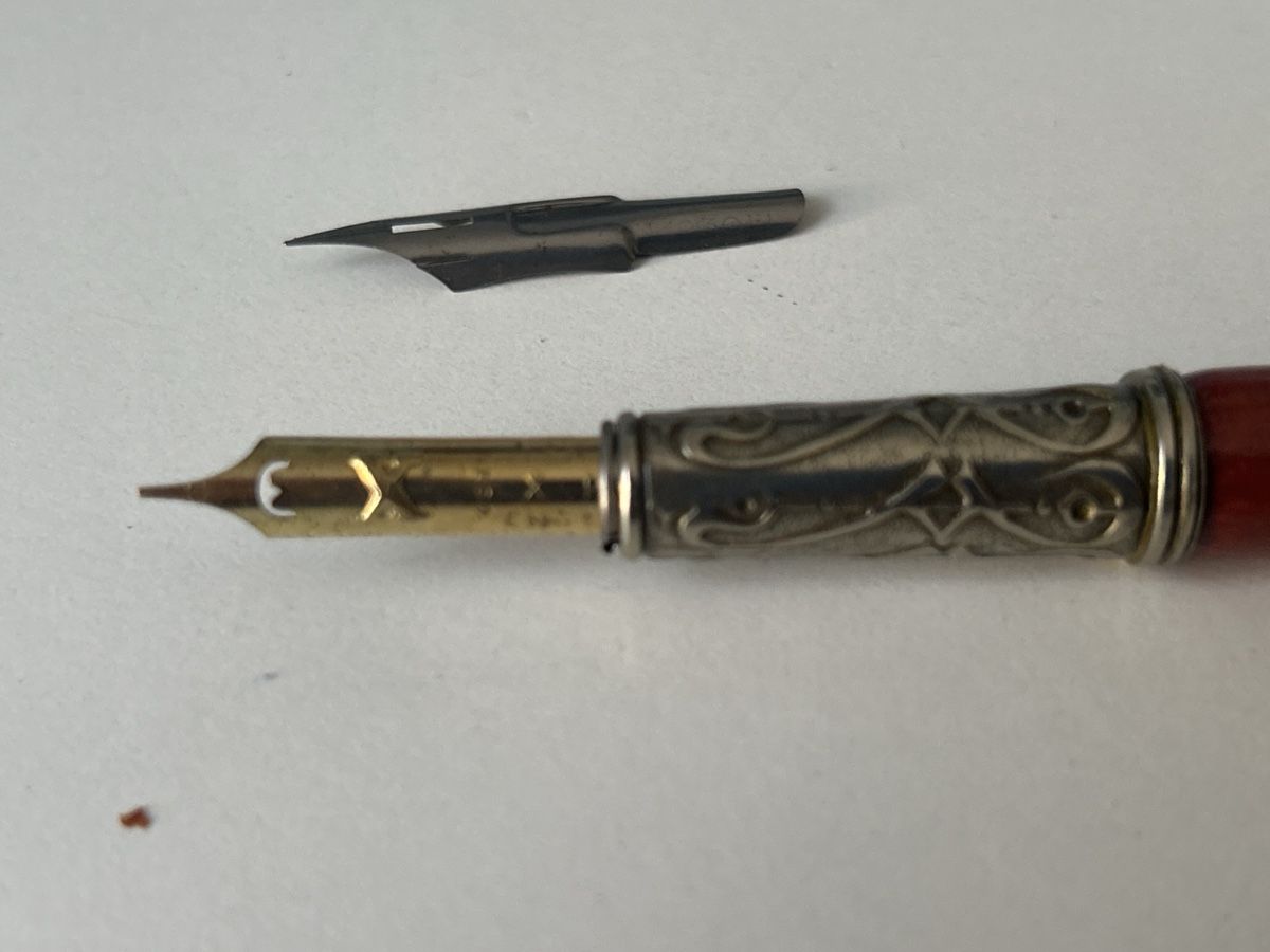 Stylos & Marker: Penna antica per calamaio – D'occasion à Monte Carasso par Mi3Or 1