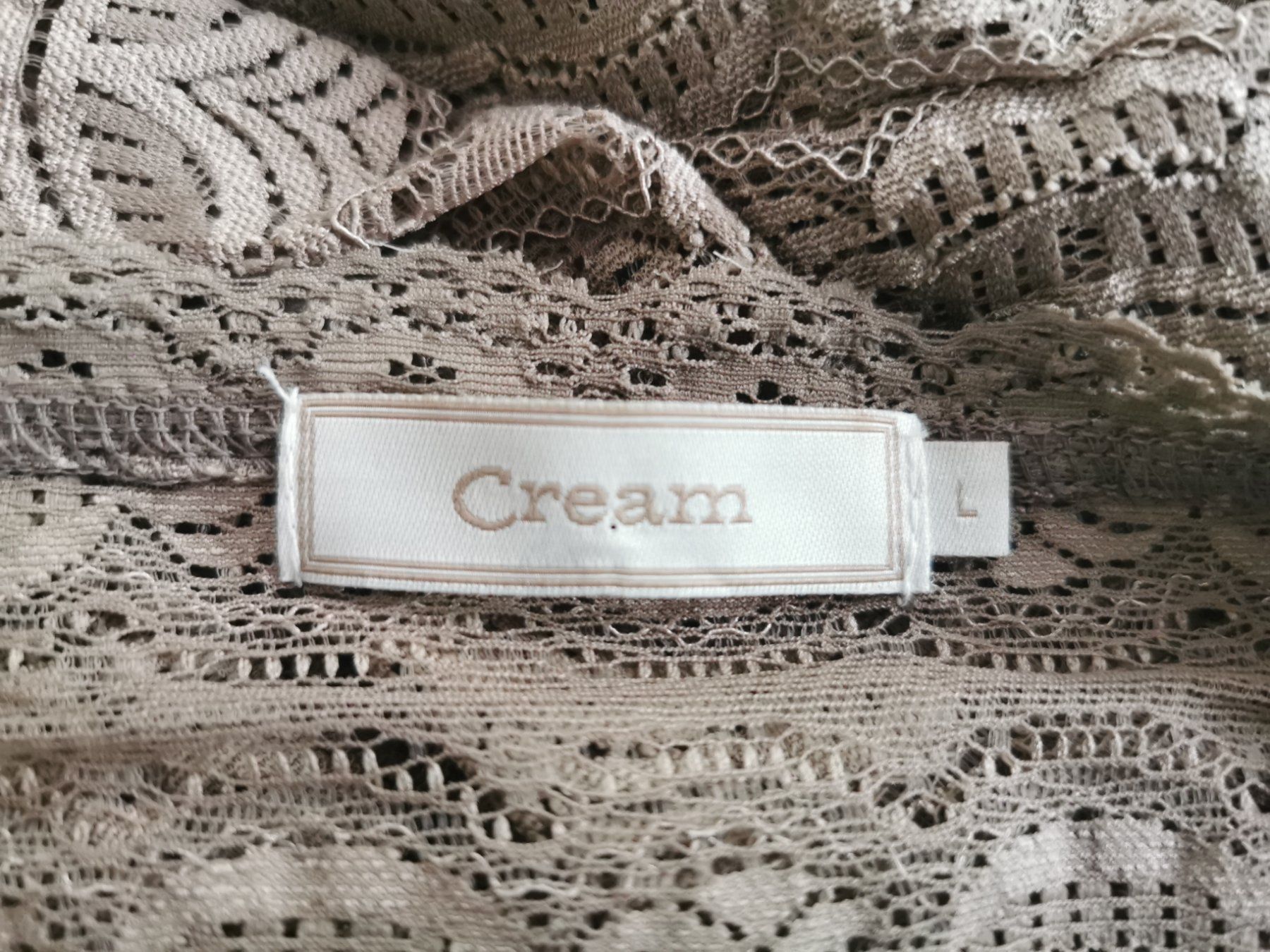 Cream Tuniche: Cream tolle Spitzentunika Gr. M – Usato da gachnang venduto da tibus1 3