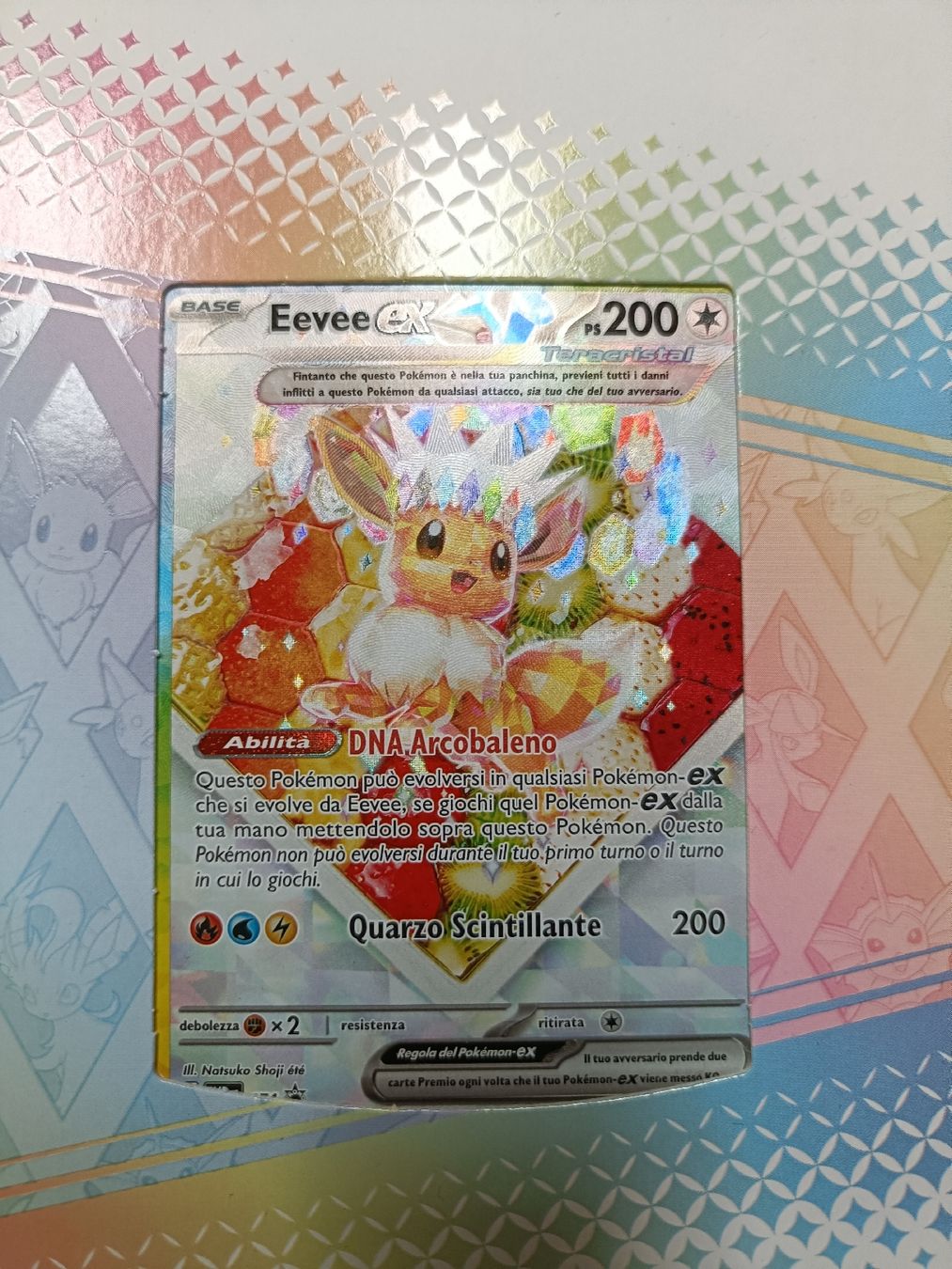 Pokémon Sammelbilder & Trading cards: Eevee ex Promo 174 - Prismatic Evolution – Neu und originalverpackt aus Lostallo von cha_lx5j