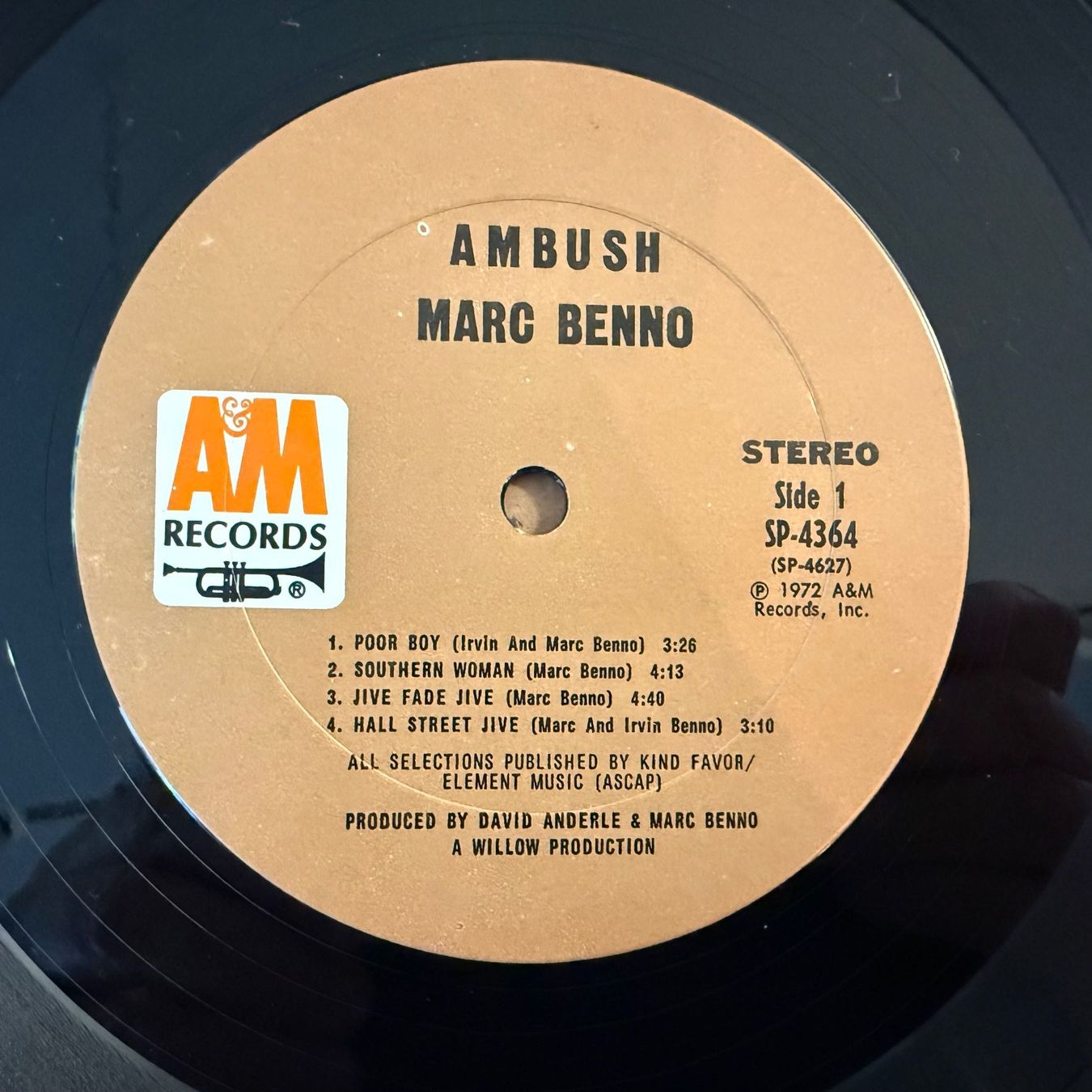 Dischi in vinile: MARC BENNO AMBUSH - MARC BENNO AMBUSH – Usato da Zürich venduto da fehlton 3