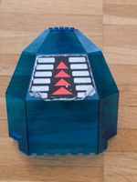 Lego System Paneel 10x10x12 (2409) trans.dunkel blau
