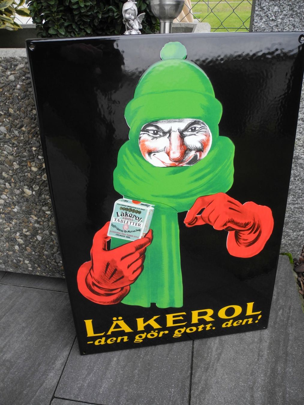 Insegne: XXL LÄKEROL EMAILLESCHILD – Nuovo (secondo la descrizione) da Reinach AG venduto da Huckleberrysix 1