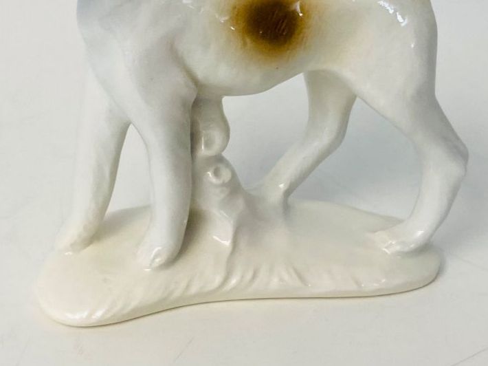 Statuette: Porzellanfigur Terrier GRÄFENTHAL DDR – Usato da Zürich venduto da Arche_Brockenhaus 5