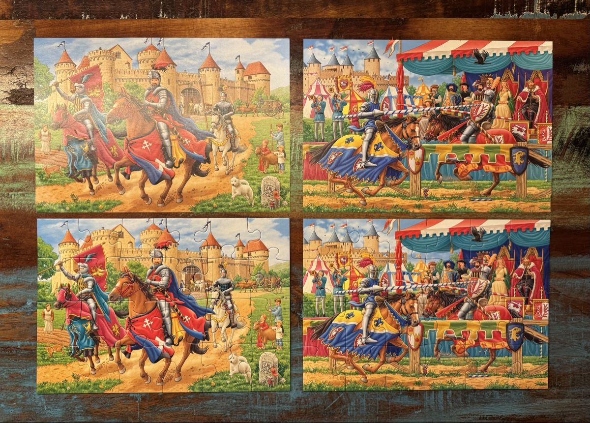 Ravensburger Puzzle: Ravensburger Puzzle 2x24 Teile ab 4+ – Usato da Flumenthal venduto da Krajan 2