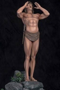 Figuren: ARH studios TARZAN STATUE 1/4 TARZAN CRY 59 CM – Gebraucht aus Oberentfelden von FiguresAndGamesPlace 2