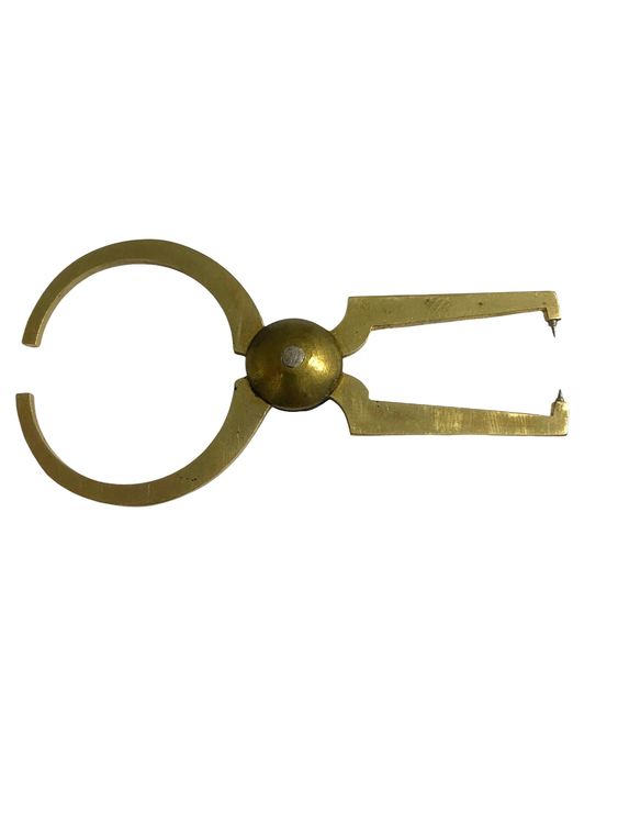 Outil D'horloger Ancien En Acier à Identifier - Pièce Vintage Grise, Occasion, Pour Atelier Ou Collection