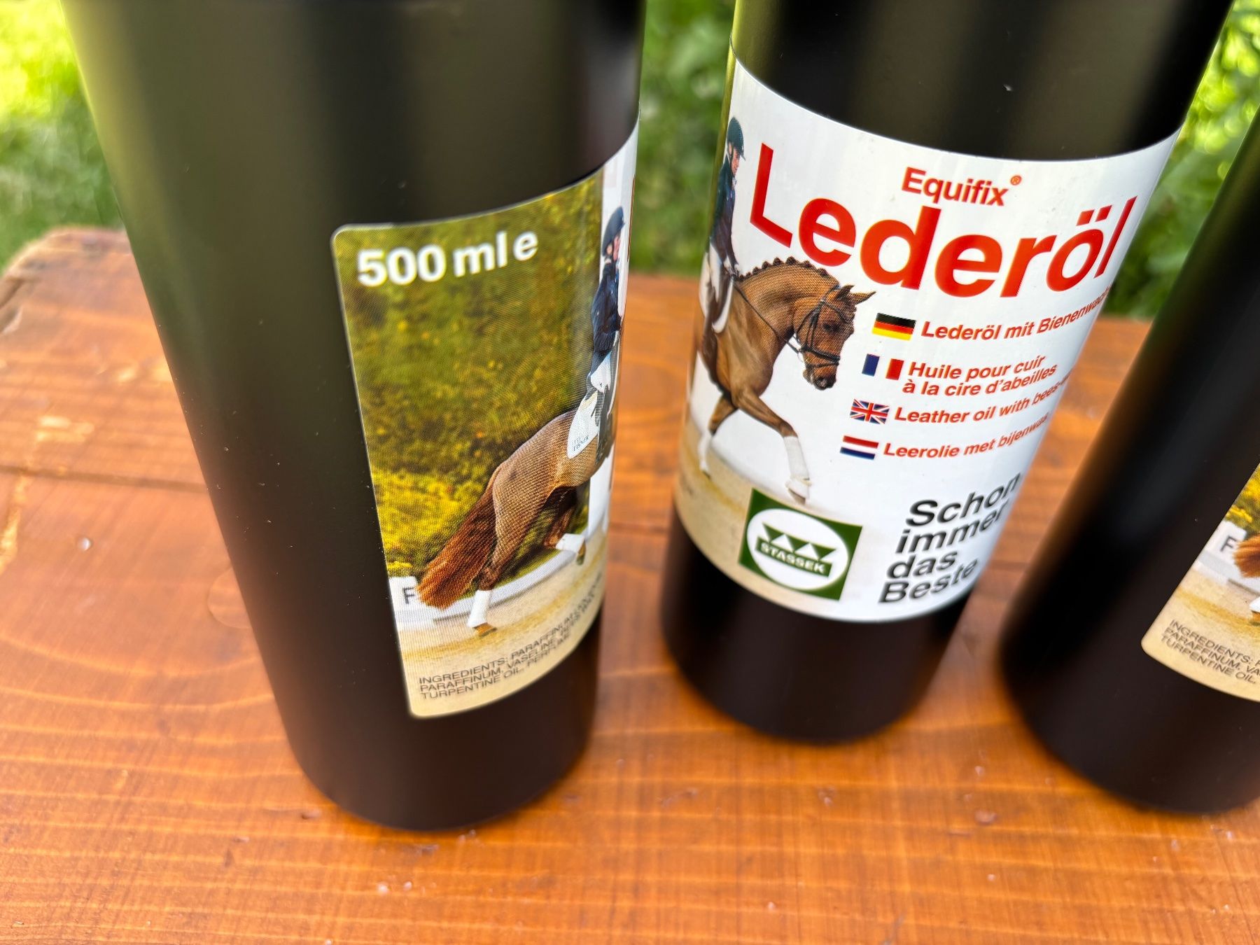 Campanacci mucche: 3 Flaschen Lederöl mit Bienenwachs – Nuovo (secondo la descrizione) da Feldbach venduto da Fea1 6
