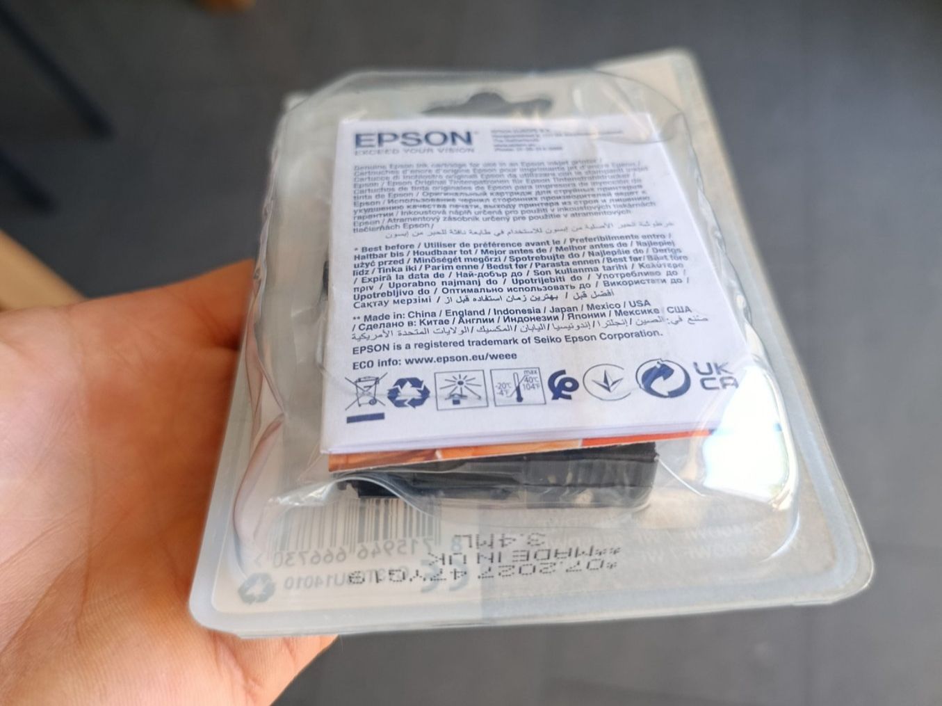 Epson Druckerpatronen & Toner: Druckerpatrone EPSON 603 Schwarz neuwertig – Neu (gemäss Beschreibung) aus Wil SG von Donaldus 1