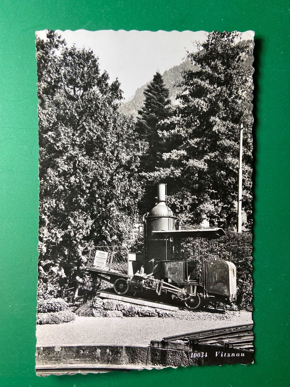 Cartoline postali: Vitznau - Rigi-Bahn – Usato da Steg VS venduto da _vinci_