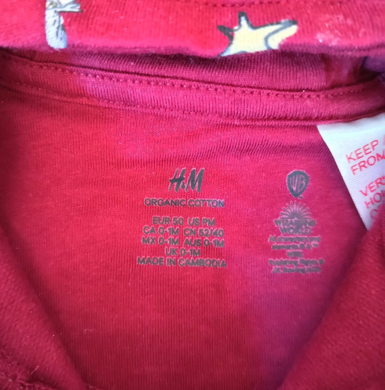 H&M Lotti & Set di vestiti: Harry Potter Strampler/Overall - Gr. 50 - Hedwig - NEUWERTIG – Nuovo (secondo la descrizione) da Mellingen venduto da lor_2twl 7