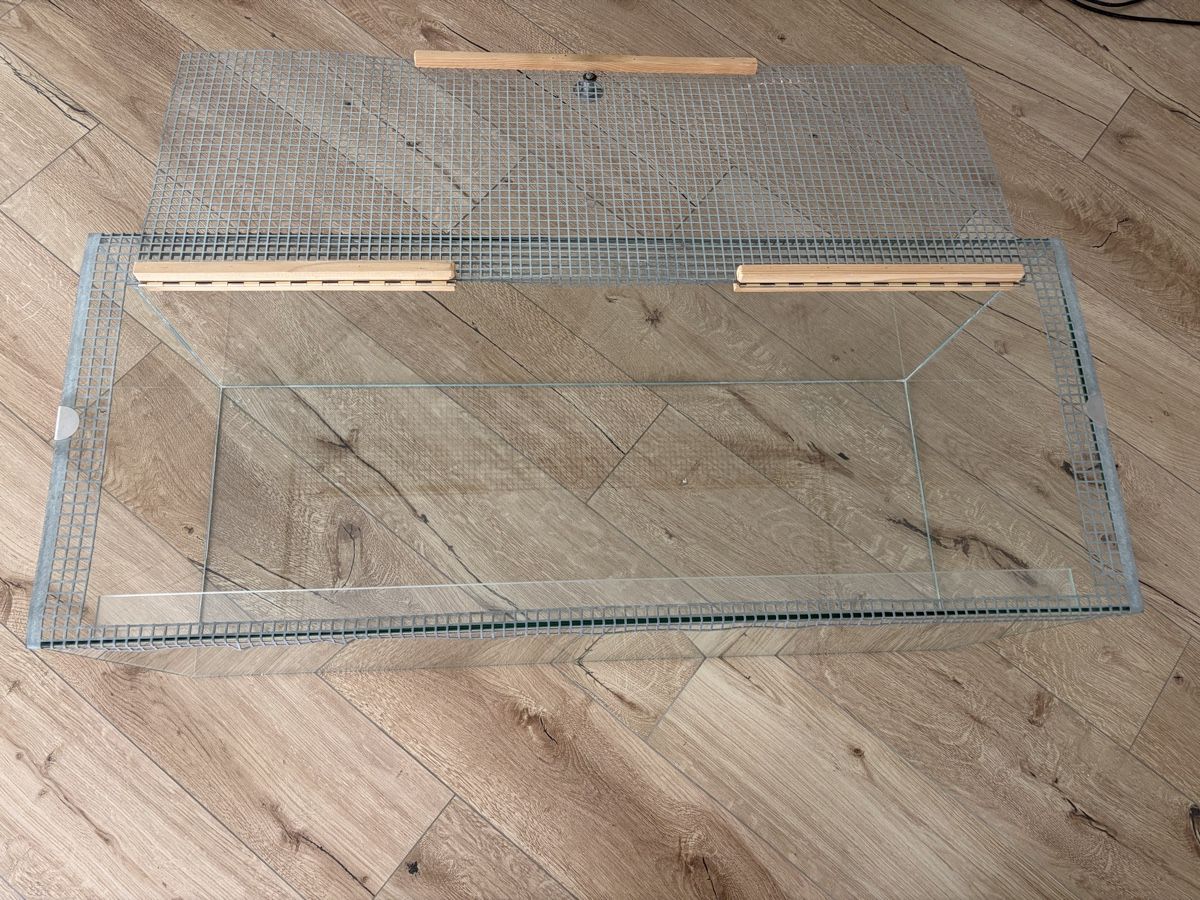 Terrario: Terrarium mit Gitterabdeckung  – Usato da Laupen ZH venduto da Elti2017 1