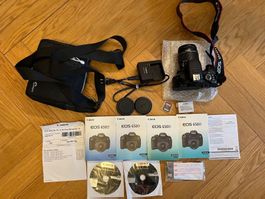 Kit Canon 650D + Lens Zoom EF-S 18-55mm f/3.5-5.6 IS II