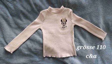 Langarmshirt grösse 110 Minnie Maus 