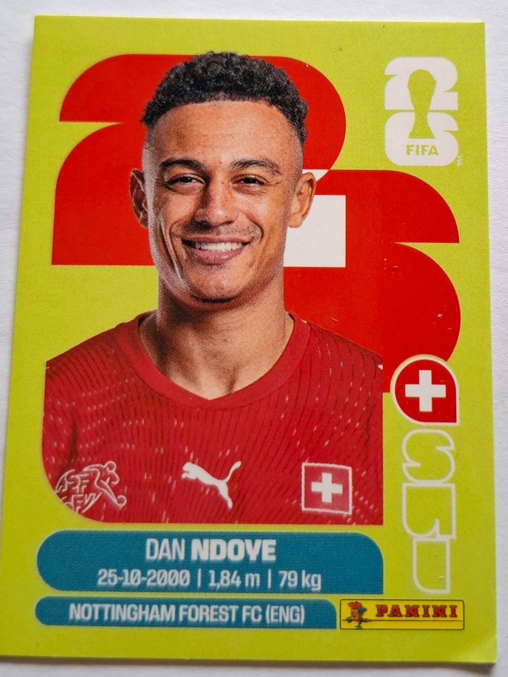 Panini Carte collezionabili: WM 2026 Paninibild Nr. SUI19 DAN NDOYE.... – Nuovo (secondo la descrizione) da Rotkreuz venduto da keerthdi
