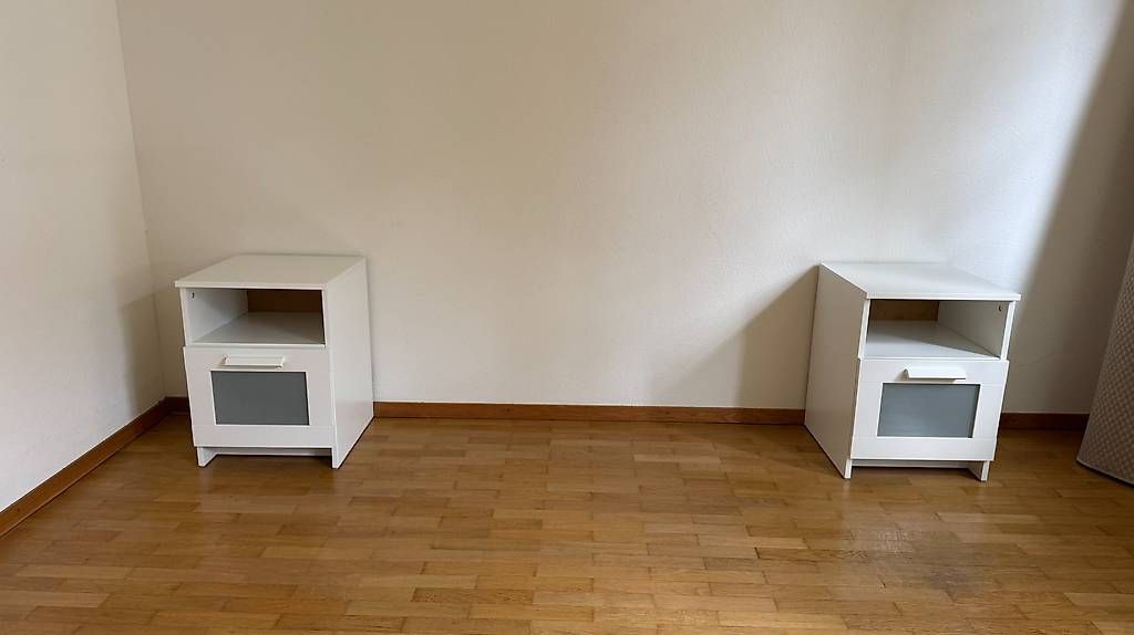 Comodini: BRIMNES Nachttische / Bedside Tables (2) – Usato da Zürich venduto da eng_52gr 1
