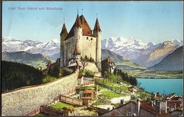 THUN Schloss und Blümlisalp