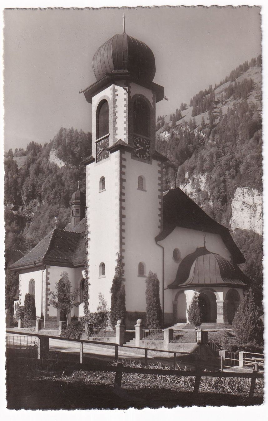 Cartes postales: Wallfahrtskirche Maria - Melchtal  1950 – D'occasion à Cormoret par Pascalll2001