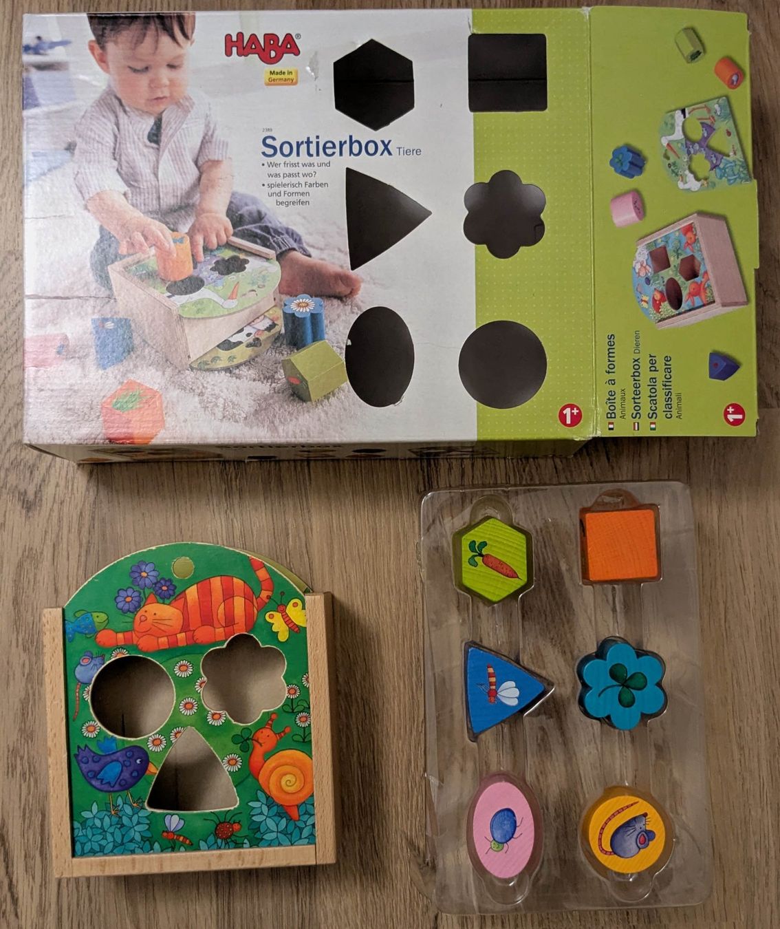 Haba Giocattoli: Haba Sortierbox Tiere – Usato da Wichtrach venduto da Reactulus