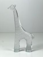 Giraffe Glasfigur Bertil Vallien KOSTA BODA 70er-Jahre