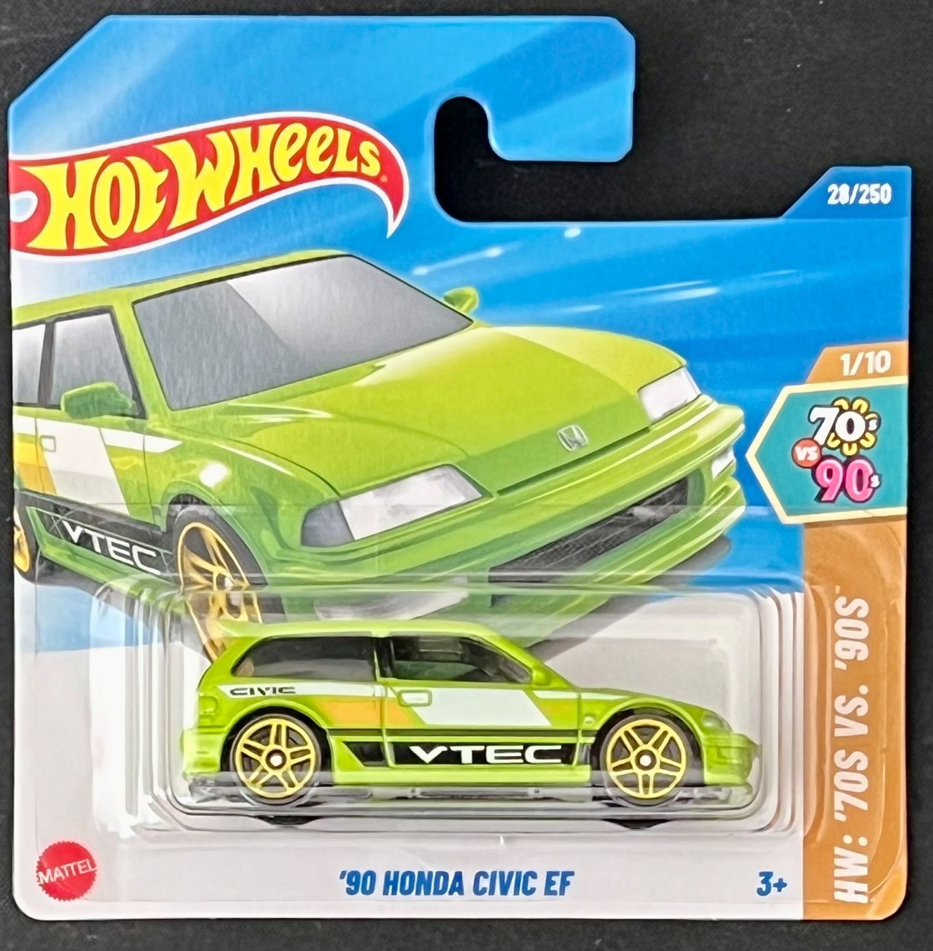 Hot Wheels Modellautos: Hot Wheels '90 Honda Civic EF VTEC, 28/250 – Neu und originalverpackt aus Rümlang von Wantedjoe