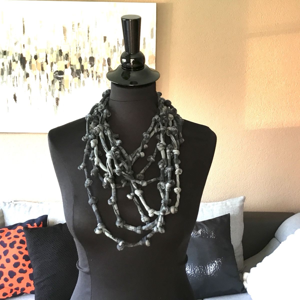 Catenine: Looooooong collier stylé 😊 – Usato da Fribourg venduto da ficelle_de_luge 1
