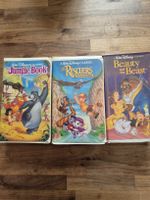 3× Walt Disney Classic VHS Kassetten 
