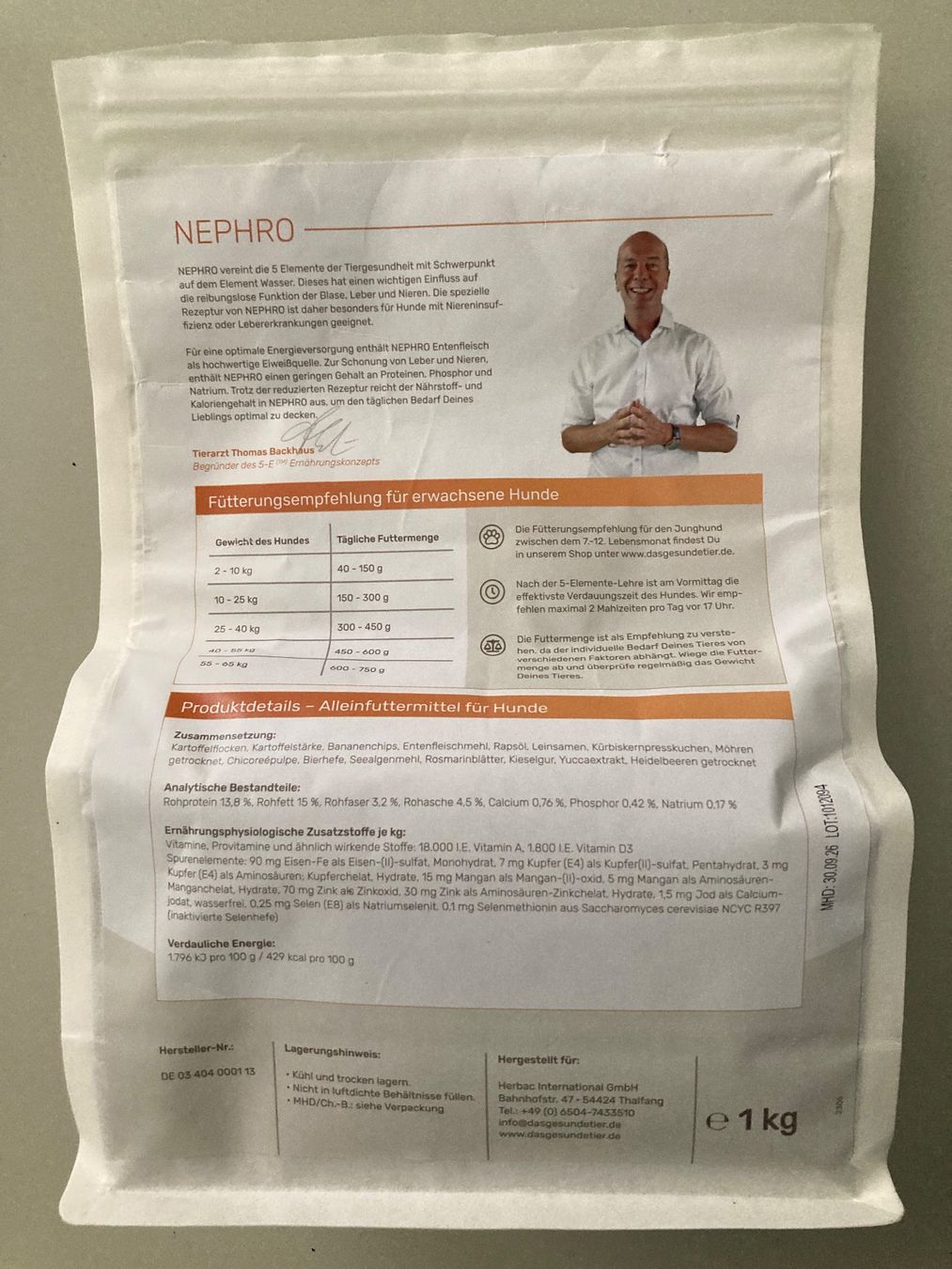 Futter: Hundefutter Nierendiät "Das gesunde Tier" – Neu (gemäss Beschreibung) aus Bachenbülach von Chatzefueter 5