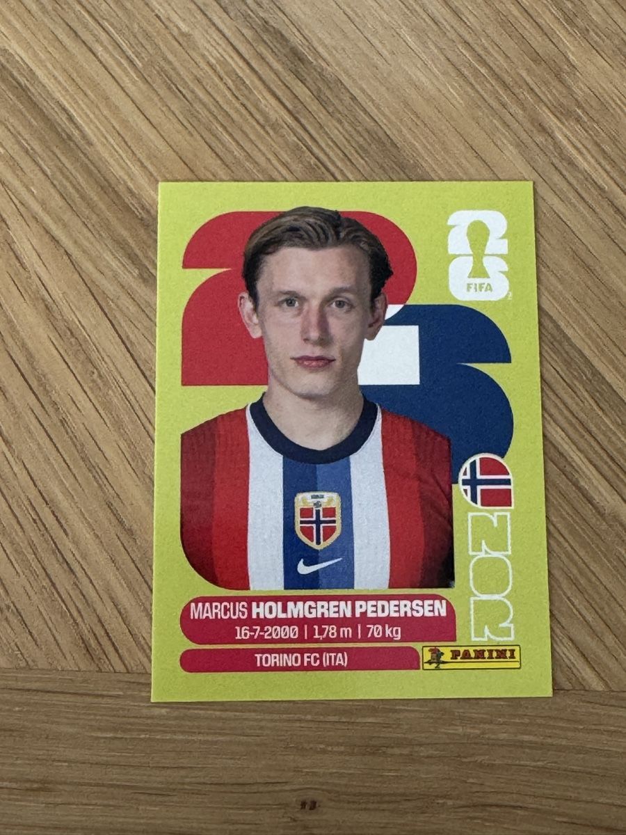 Panini Carte collezionabili: Panini 2026 NOR 6 – Nuovo (secondo la descrizione) da Grand-Lancy venduto da cyr_n5ky