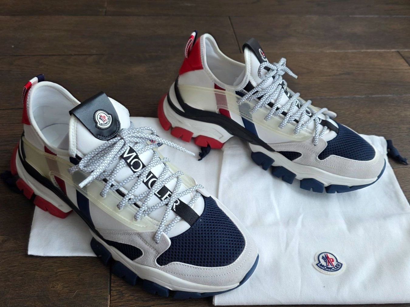 Moncler Scarpe da uomo: Moncler Sneakers - NP 530.00 - Gr. 43 – Usato da Bern venduto da bern33 2