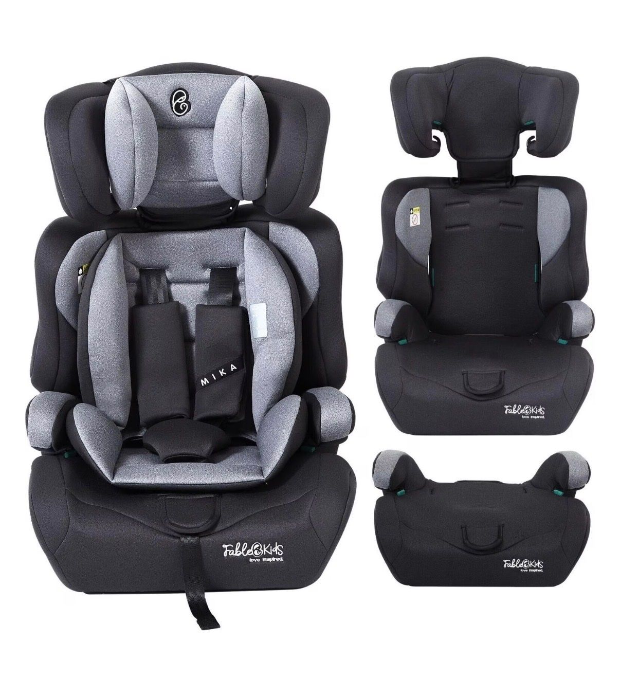 Seggiolini per auto: FableKids Autokindersitz - Grau - Neu Originalverpackt – Nuovo e nell'imballaggio originale da Flamatt venduto da jmaurer