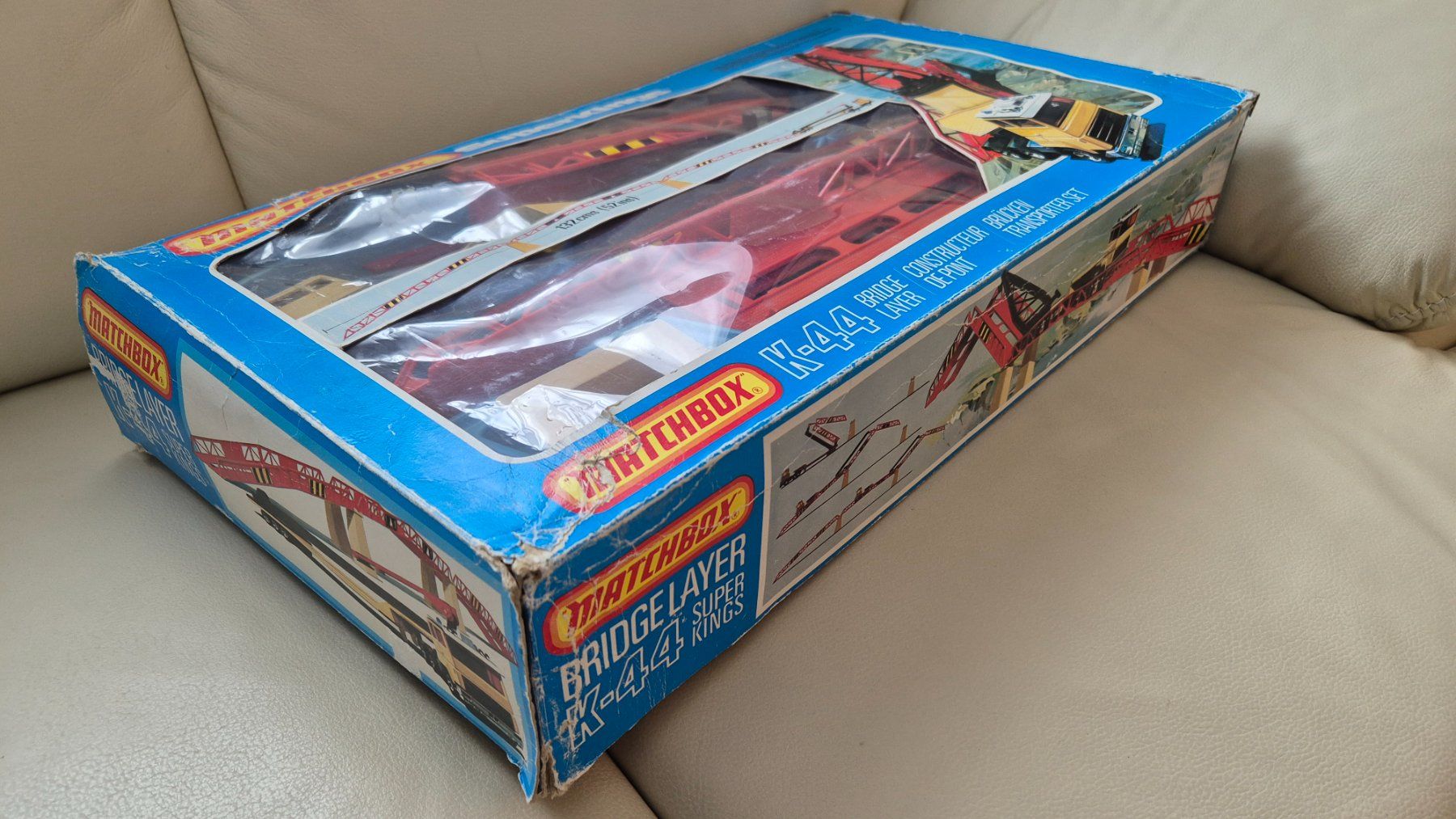 Matchbox Modellini d'auto: Matchbox K-44 Super Kings Bridge Layer von 1981 – Nuovo e nell'imballaggio originale da Jona venduto da petzi2 2
