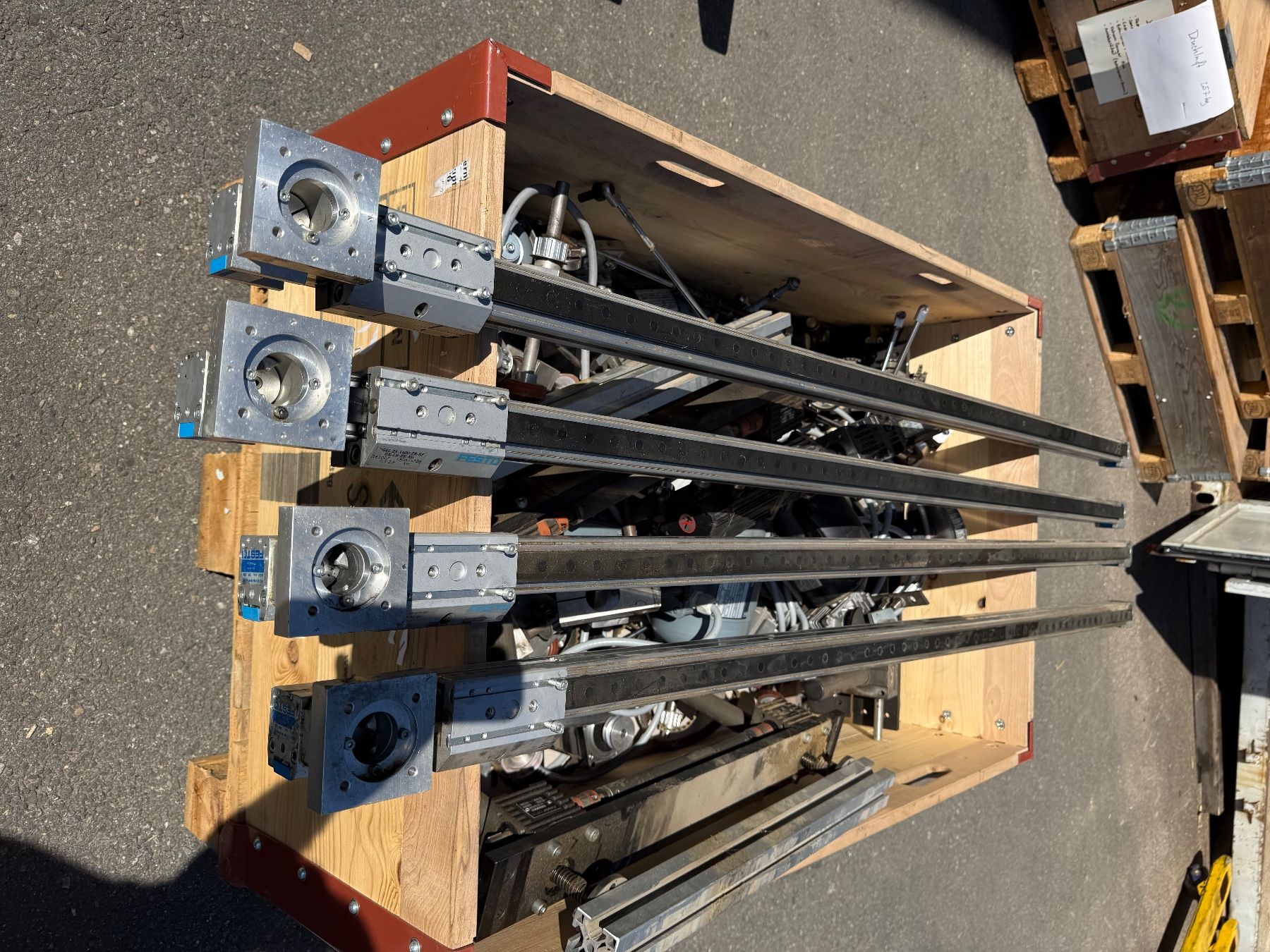 Metall- & Schlosserei Sonstiges: Festo Linearmodule, Schrittmotoren Winkelgetriebe Automation – Gebraucht aus Boswil von ABLagerBoswil 1