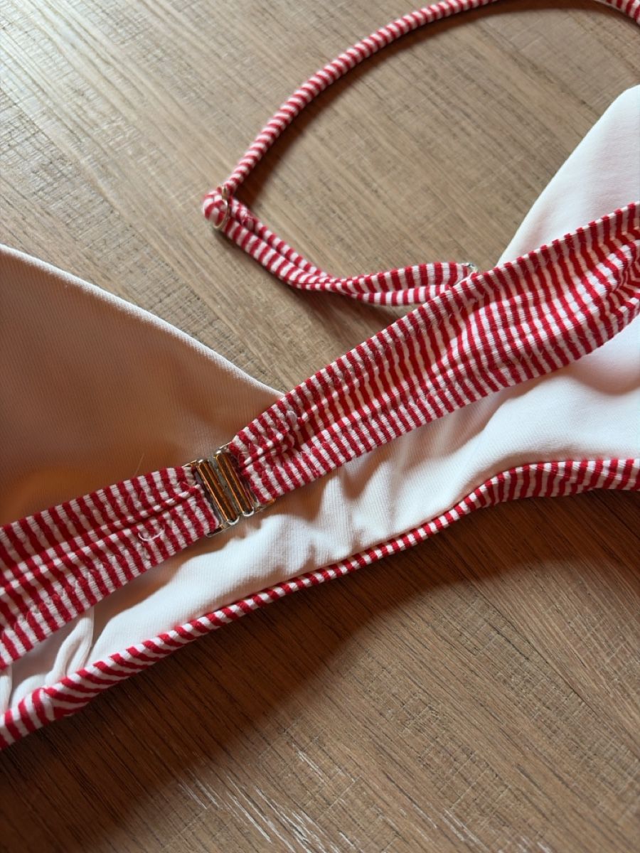Costumi da bagno & Bikini: Bikini Saint Barth rot-weiss gestreift Grösse M – Usato da Saanenmöser venduto da ballerinas 2