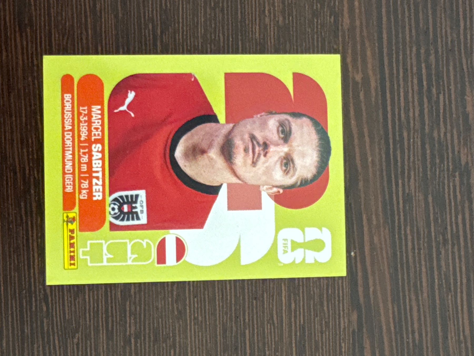 Panini Sammelbilder & Trading cards: Panini FIFA WM 2026 AUT 11 – Neu (gemäss Beschreibung) aus Zofingen von Tho66