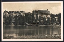 Arosa, Am Untersee und Sanatorium Altein