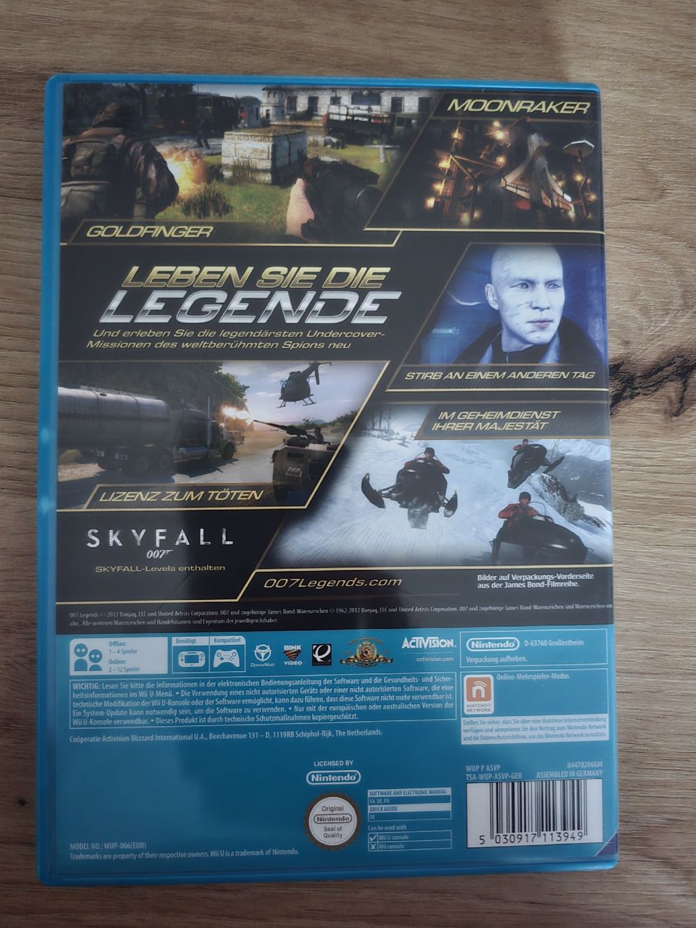Nintendo Spiele: 007 Legends Nintendo Wii U – Gebraucht aus Chur von 1996hiphop 1