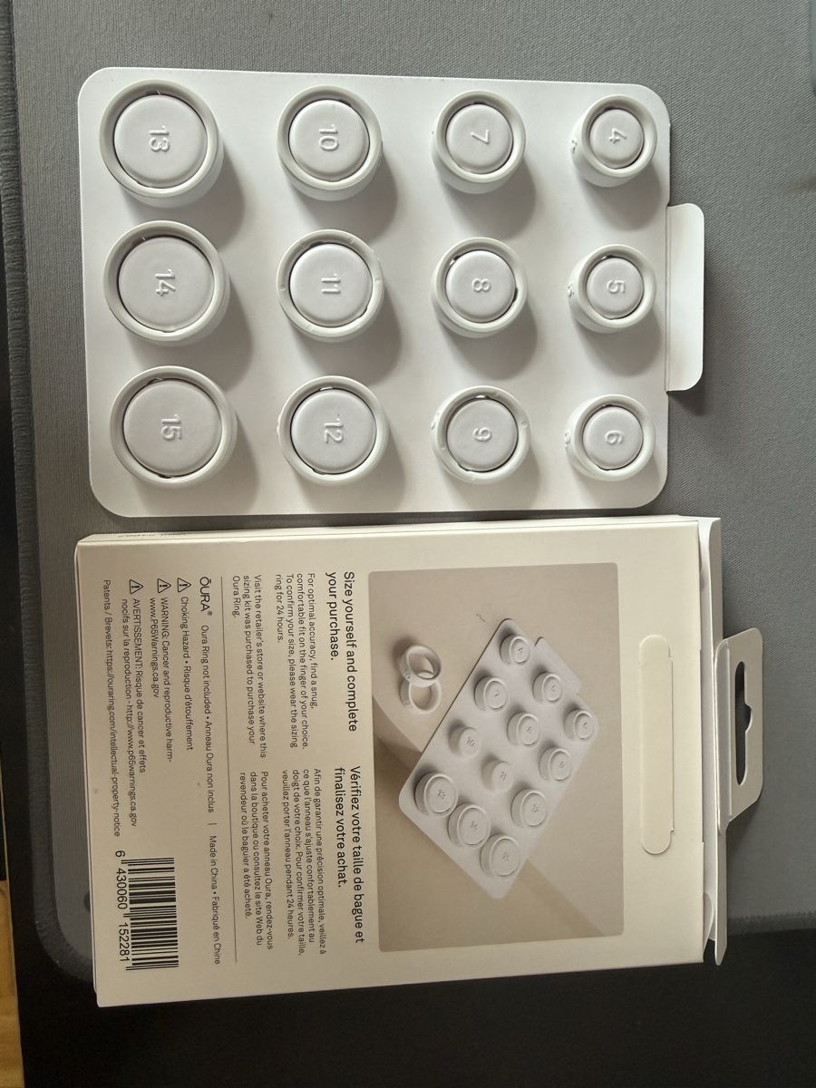 Oura Ringe: Oura ring 4 sizing kit – Neu (gemäss Beschreibung) aus st prex von magdalenaonline 1