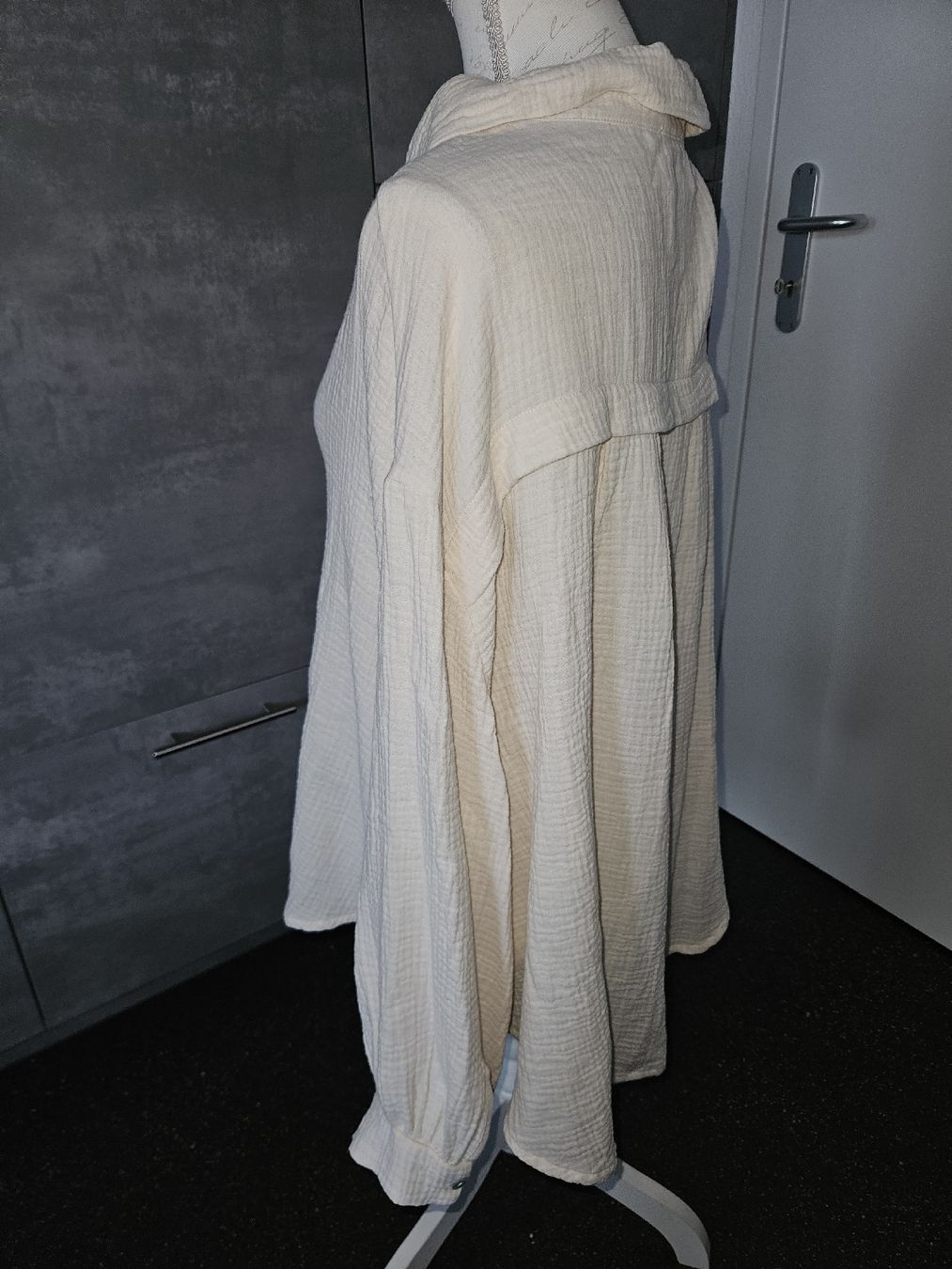 Camicette: YEMOCEAN Hemd hell beige L/XL Musselin Bio-Baumwolle  – Nuovo (secondo la descrizione) da Anwil venduto da tamoos 1