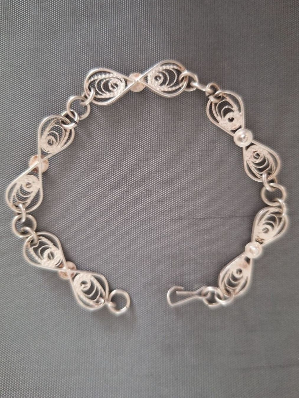Bracciali & Braccialetti: Silber Filigranes Florentiner  Armbändchen – Usato da Kerzers venduto da ExpressoTerreno