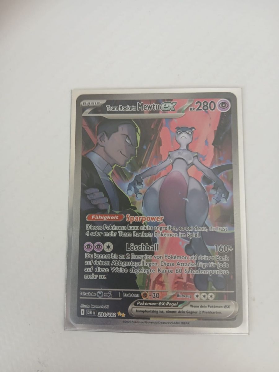 Pokémon Carte collezionabili: Team Rockets Mewtu EX – Nuovo (secondo la descrizione) da Lausen venduto da keanunold