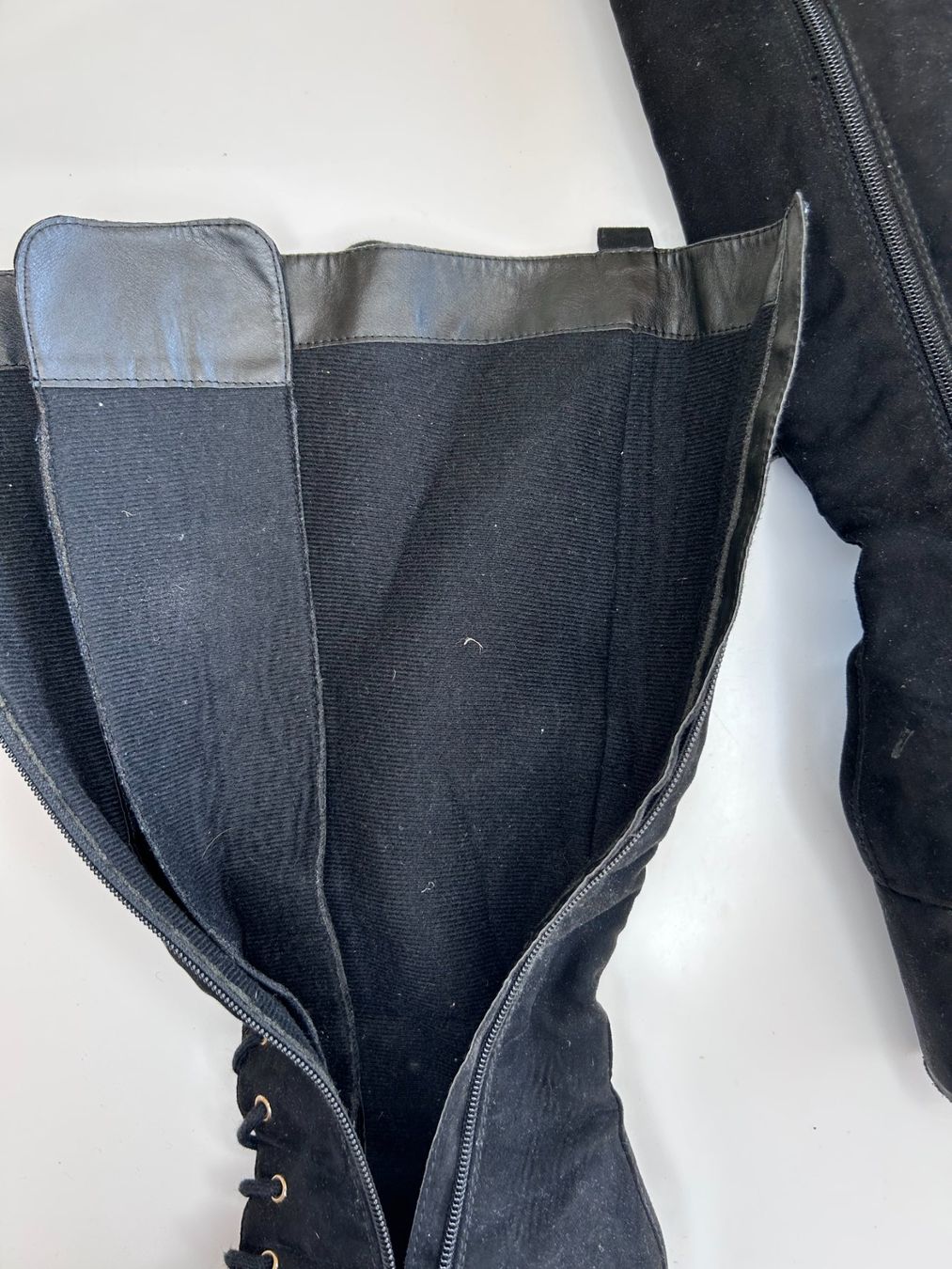 Dosenbach Scarpe da donna: Lace-Up Knee-High Boots with a Heel – Usato da St. Gallen venduto da look-twice 5
