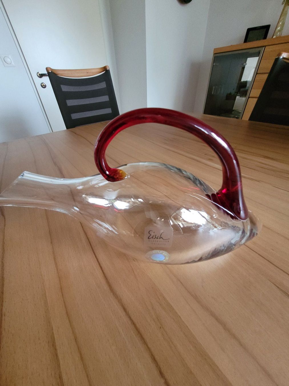 Caraffe: Eisch Cristal Duck Dekanter   PERFEKT – Usato da Döttingen venduto da Luasmin