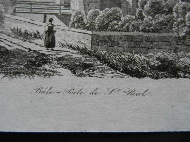 Gravures: Basel Spalentor – D'occasion à Risch par Rischli15 2