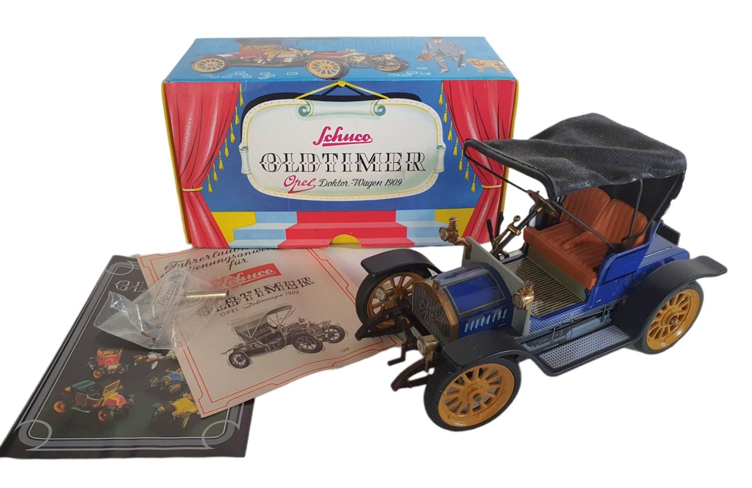 Schuco Jouets: Schuco Oldtimer Opel Rüttelwagen – D'occasion à Rickenbach b. Wil par klassikmarkt.ch